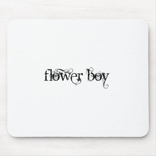 Blume Boy Mousepad (Vorne)