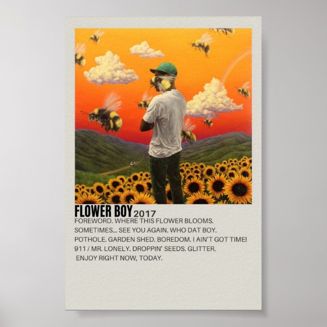 BLUME BOY POSTER (Vorne)