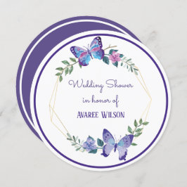 Blume Brautparty Einladung