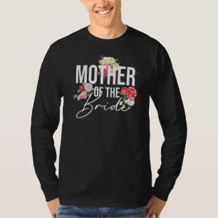 Blume Brautparty mit floralen Flecken Bride Bride T-Shirt