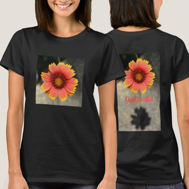 Blume Bright Colorful Gaillardia T-Shirt (Von Creator hochgeladen)