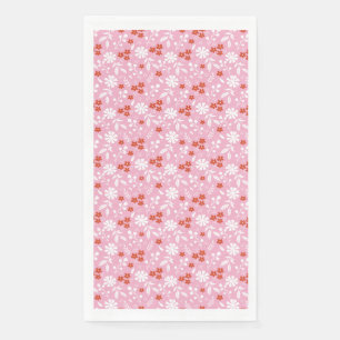 Blume bringen Farbe in Ihre Welt Serviette
