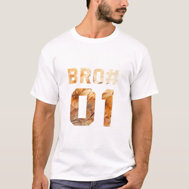 Blume Bro 01 T-Shirt (Vorderseite)