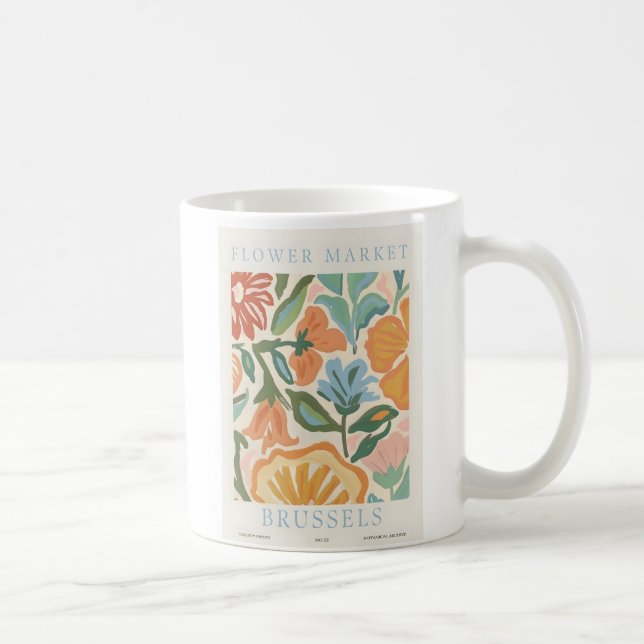 Blume Brüssel Kaffeetasse (Rechts)