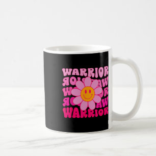 Blume Brustkrebs Krieger rosa Band Kaffeetasse