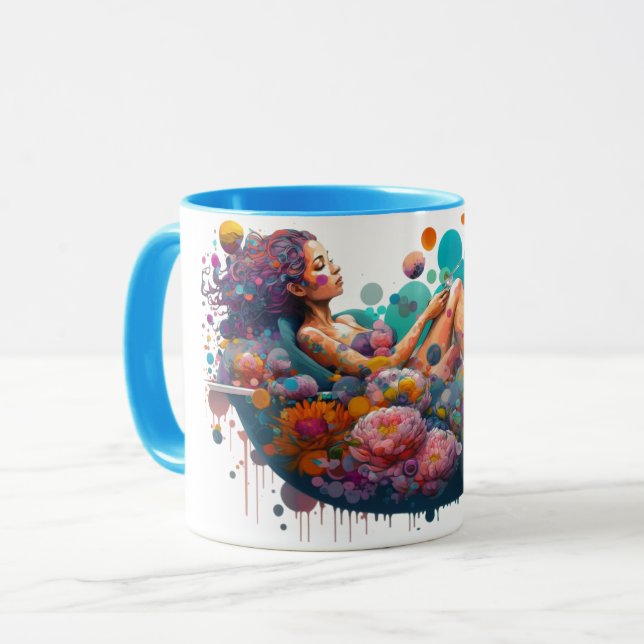 Blume Bubble Bliss Tasse (Vorderseite Links)