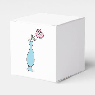 Blume Bud Vase Dekorative Zeichnend Geschenkschachtel