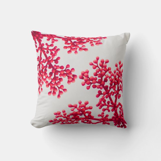 Blume Buds Kissen (Vorderseite)