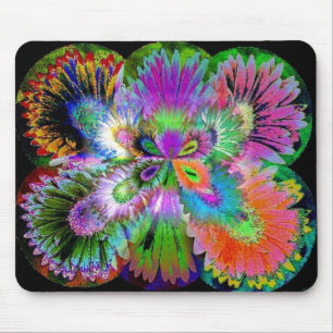 Blume Butterfly Abstrakt Mousepad