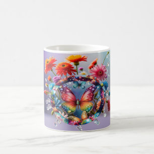 Blume Butterfly Kaffeetasse