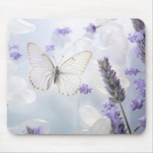 Blume Butterfly Nature Serene Tranquil Mousepad