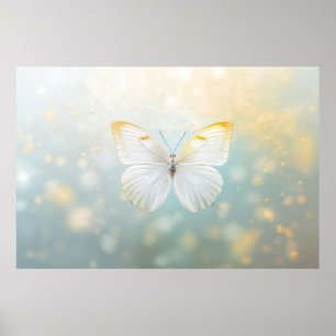 Blume Butterfly Nature Serene Tranquil Poster