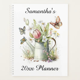 Blume Butterfly Personalisiert Planer