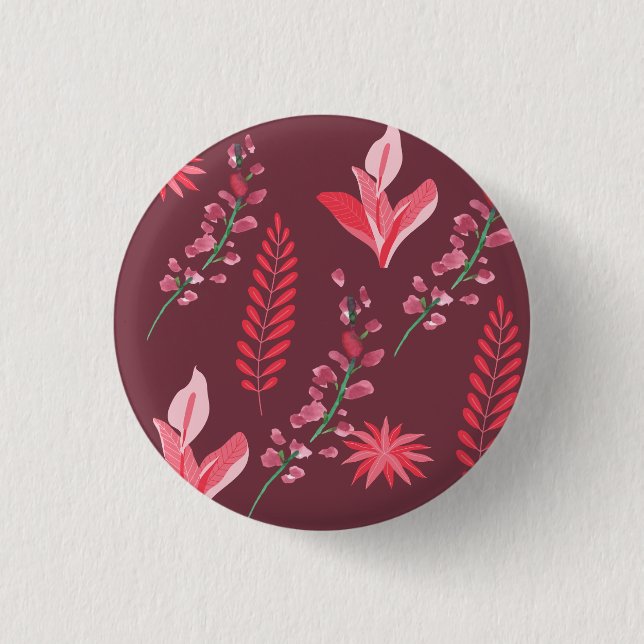 Blume Button (Vorderseite)