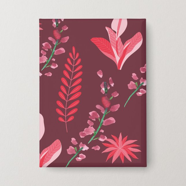 Blume Button (Vorderseite)