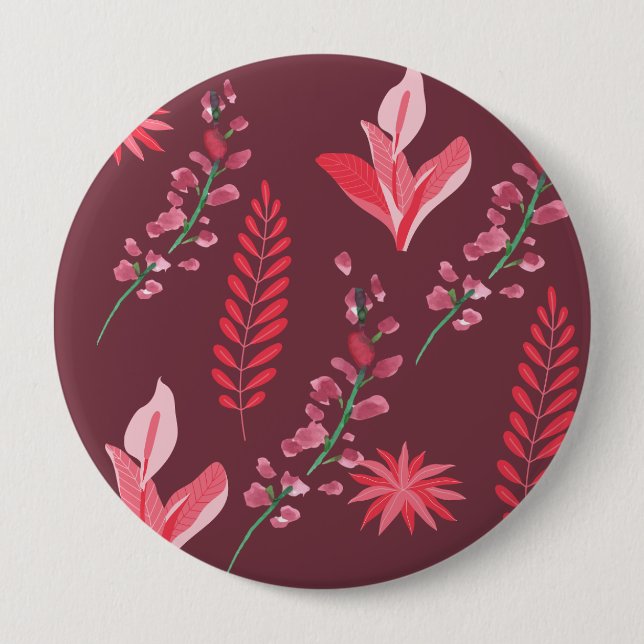 Blume Button (Vorderseite)