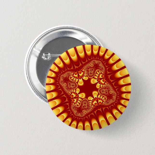 Blume Button (Vorne & Hinten)