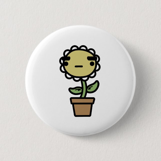 Blume Button (Vorderseite)