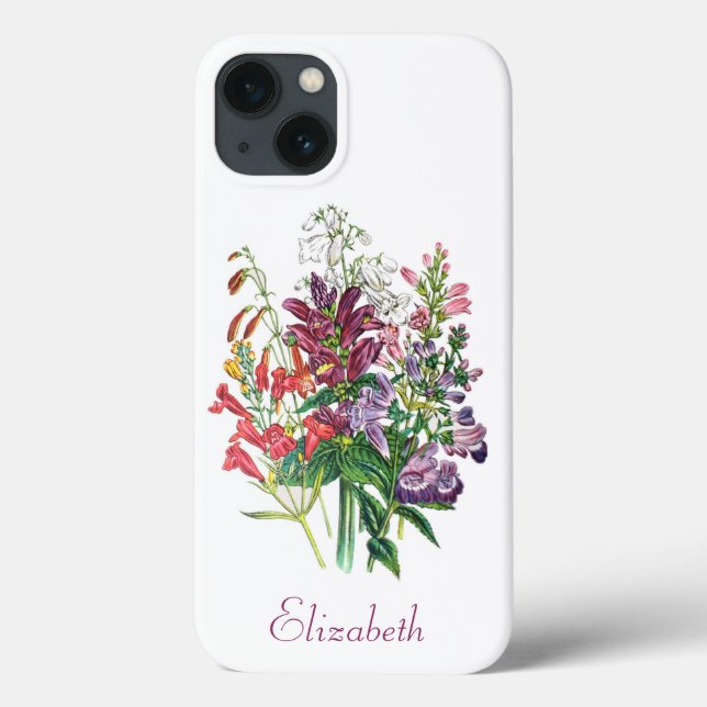 Blume Ca Case-Mate iPhone Hülle (Rückseite)