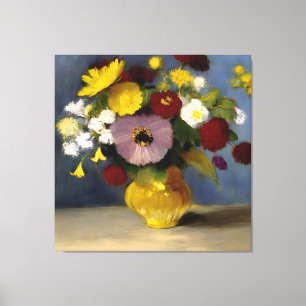 Blume Calm Watercolor Leinwanddruck