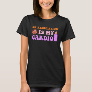 Blume Candle Co-Verordnung ist meine Cardiweibchen T-Shirt