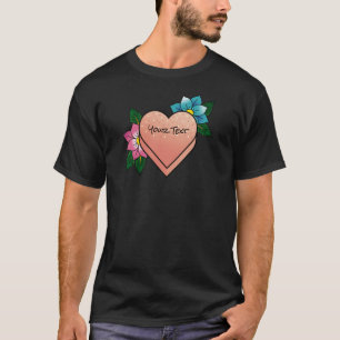 Blume Candy Heart Tattoo - Erstellen Sie Ihren eig T-Shirt