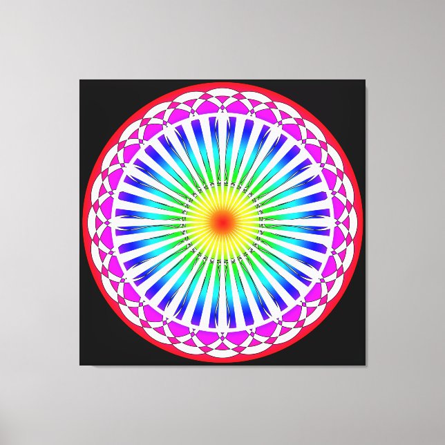 Blume Canvas Leinwanddruck (Vorderseite)