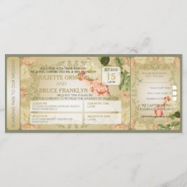 Blume Cards - Einladungskarte für Hochzeiten