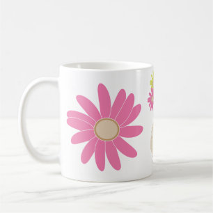 Blume Cartoon niedliche Tasse