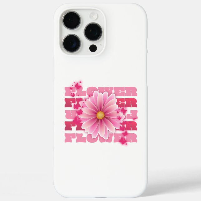 Blume Case-Mate iPhone Hülle (Rückseite)