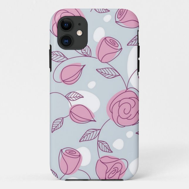 Blume Case-Mate iPhone Hülle (Rückseite)
