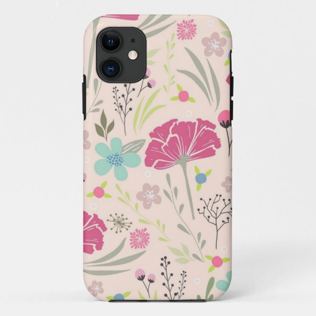 Blume Case-Mate iPhone Hülle (Rückseite)