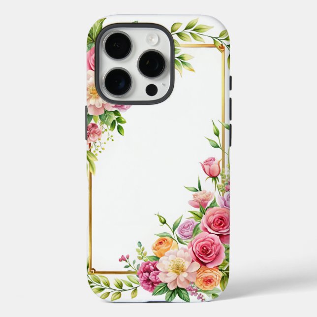 Blume Case-Mate iPhone Hülle (Rückseite)