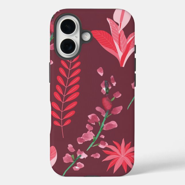 Blume Case-Mate iPhone Hülle (Rückseite)