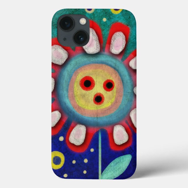 Blume Case-Mate iPhone Hülle (Rückseite)