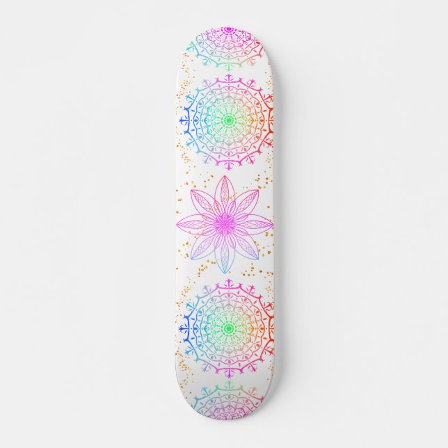 Blume Centric Rainbow Colourala Skateboard (Vorne)