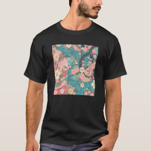 Blume Cherry Blossom Pink Sakura Floral T-Shirt