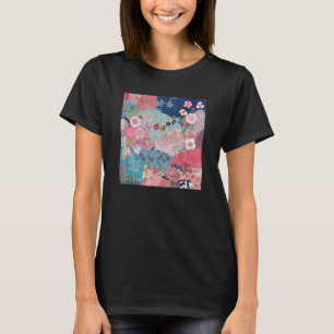 Blume Cherry Blossom Pink Sakura Floral T-Shirt
