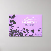 BLUME CHILD Bat Mitzvah Sign-In Memory-Board