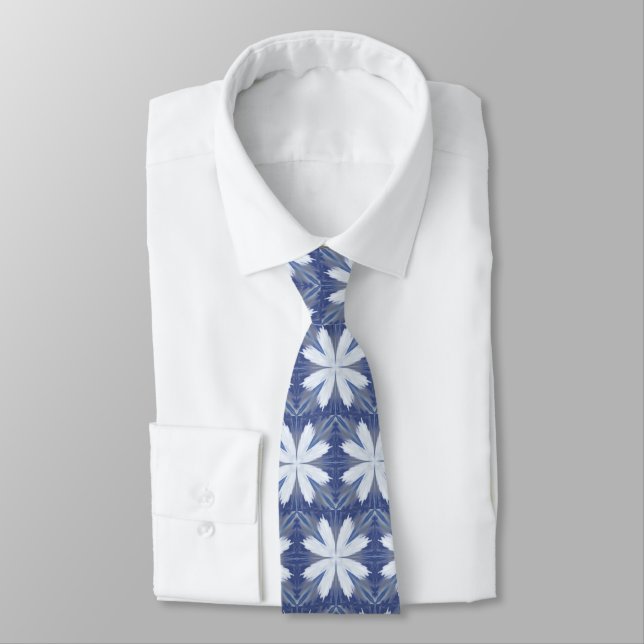 Blume Cloud Neck Tie Krawatte (Gebunden)