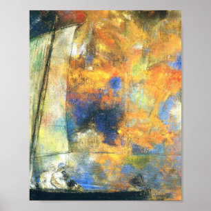 Blume Clouds 1903 von Odilon Redon Poster