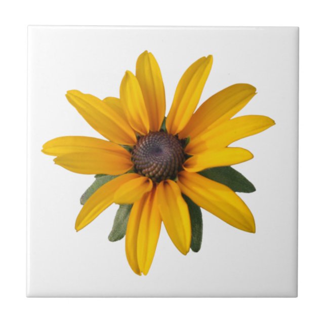 Blume Country Happy Yellow Fliese (Vorderseite)