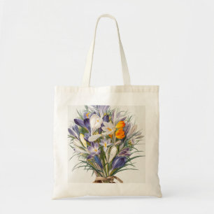 Blume Crocus Spring Botanische Blumenpracht Tragetasche