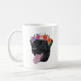 Blume Crown Black Lab Kaffeetasse
