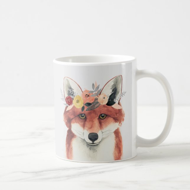 Blume Crown Forester Fox Kaffeetasse (Rechts)