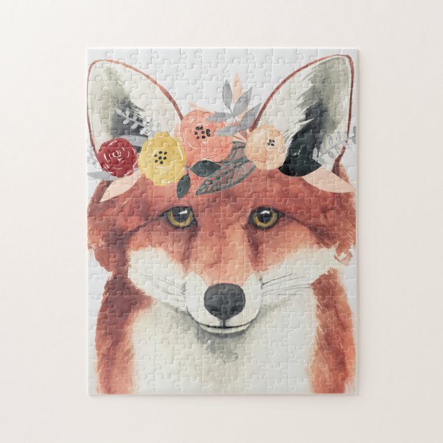 Blume Crown Forester Fox Puzzle (Vertikal)