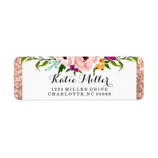 Blume Crown Glitzer Rose Gold Return