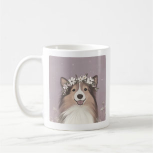 Blume Crown Sheltie Tasse