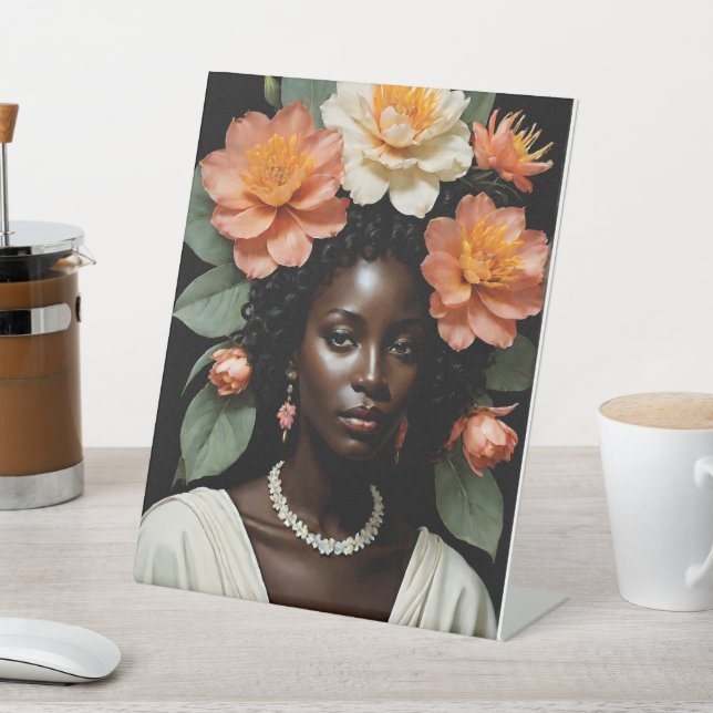 Blume Crown Sockelschild (In SItu)