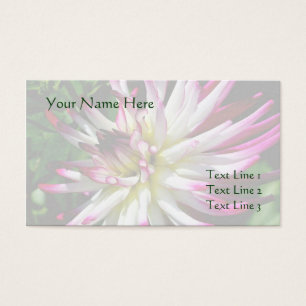 Blume Dahlia Business Card